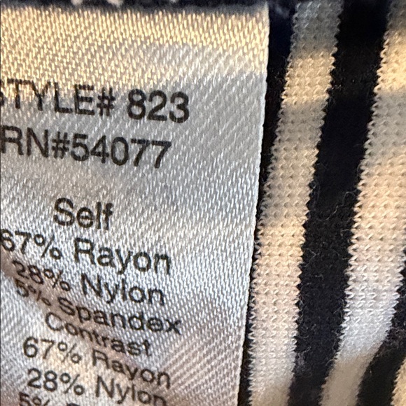 CAbi Striped Blazer with Gold Accents sz S Excellent - Picture 7 of 8